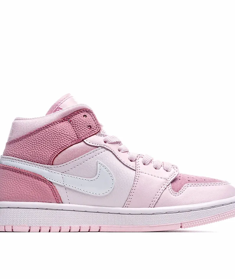 Wmns Air Jordan 1 Mid 'Digital Pink'