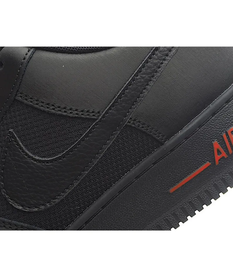 Nike Air Force1 Black Red