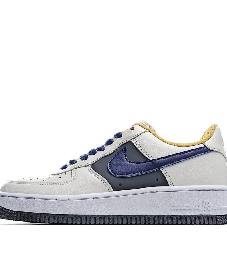 Nike Air Force1 LOW07 Beige Blue Grey