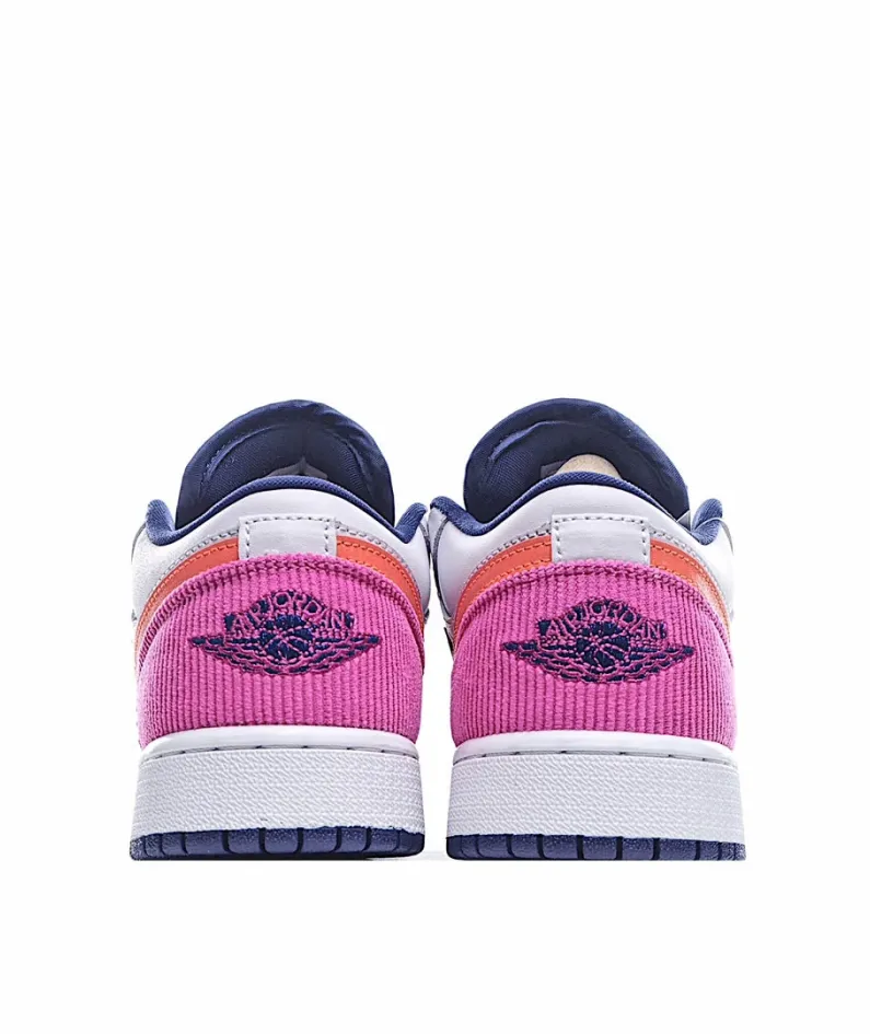 Air Jordan 1 Low GS 'Fire Pink Hyper Crimson'