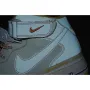 Uninterrupted Nike Air Force 1 Beige Mid-Top Sneakers