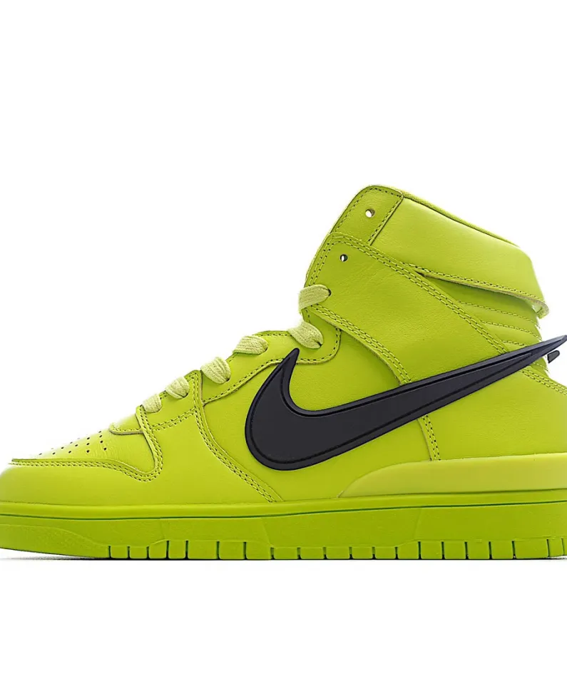 Ambush x Nike Dunk High Green Orange