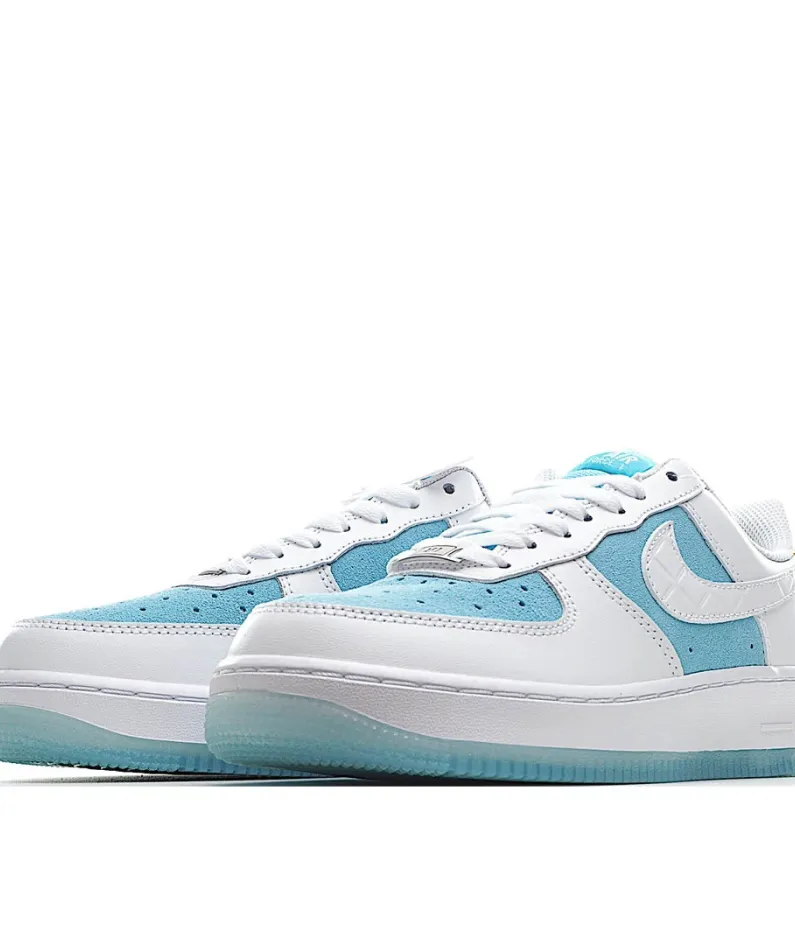 Nike Air Force 1 White and Blue