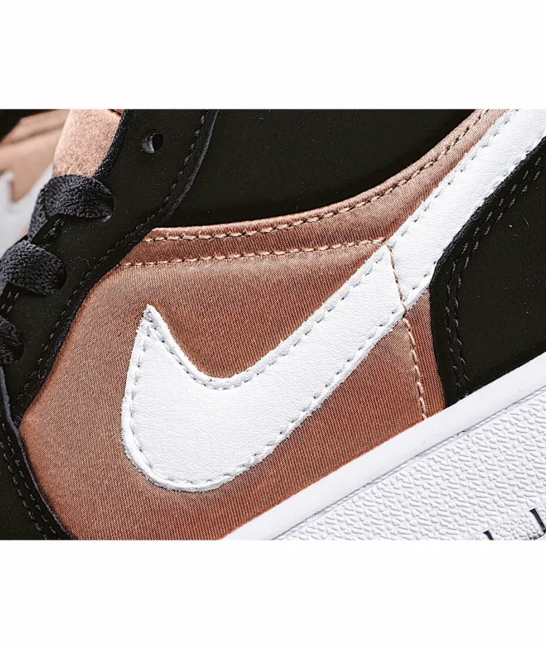 Air Jordan 1 Low GS 'White Rose Gold'