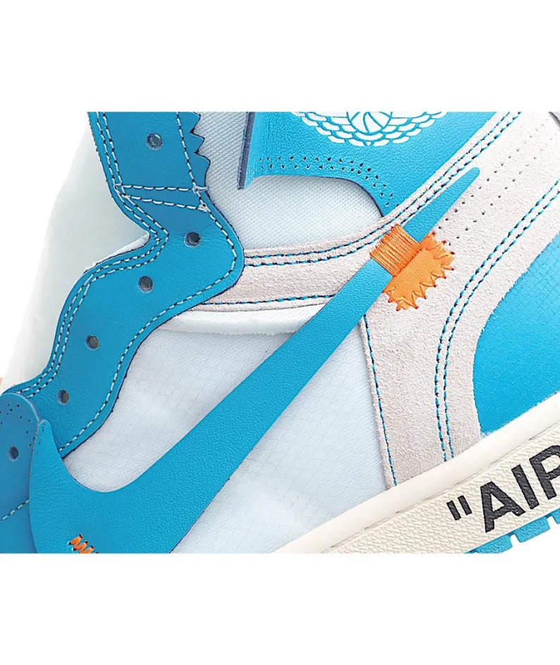 Off-White x Air Jordan 1 Retro High OG 'UNC' Sample