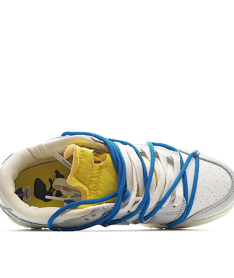 Nike 0ff-White x Nike Dunk Low "02 of 50" OW White Grey