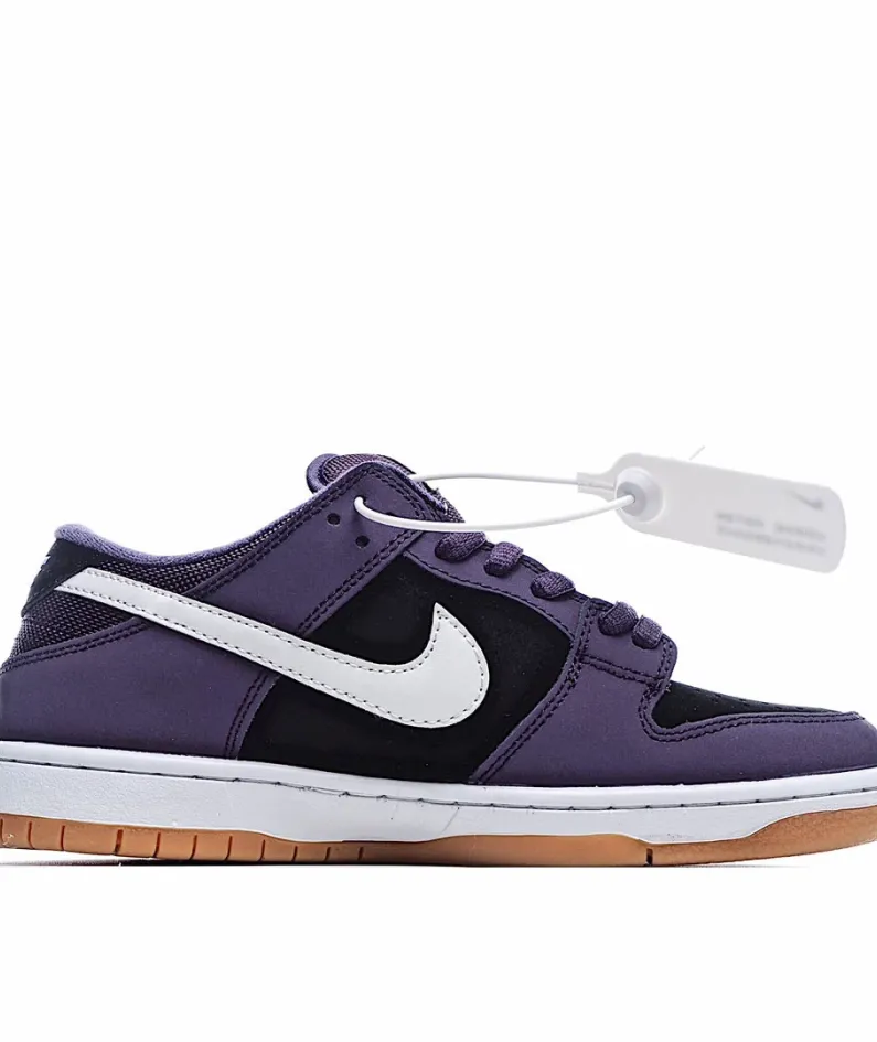 WMNS Nike SB Dunk Low Pro QS Raw Gum Purple Low Sneakers
