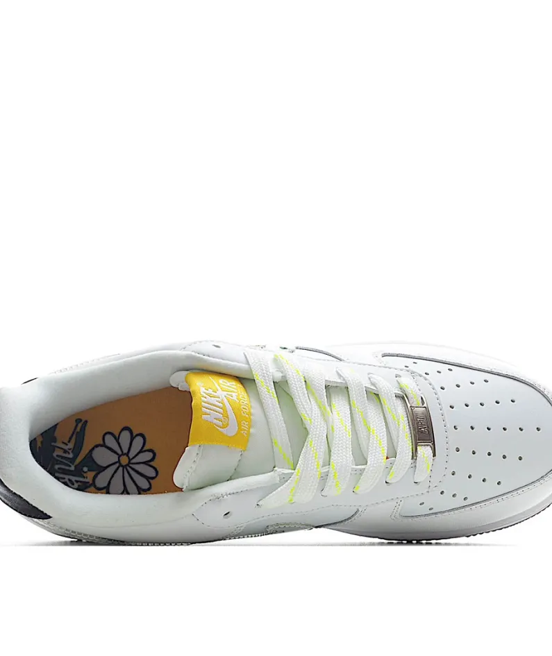 Nike Air Force 1 07 Low Top Pure White Black