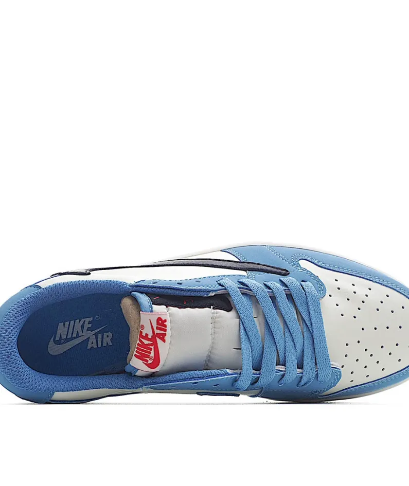 Travis Scott x Air Jordan AJ1 Low TS joint undercut low-top sneakers DH3277-109