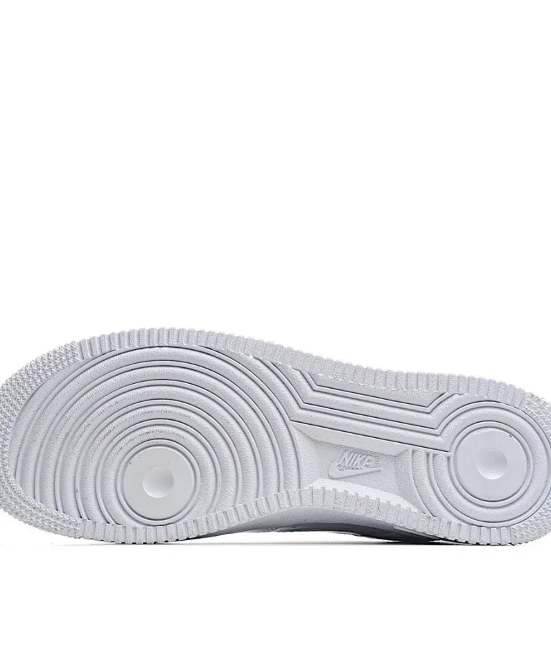 Nike Air Force1 LOW07 Trainers in White blue    蓝 