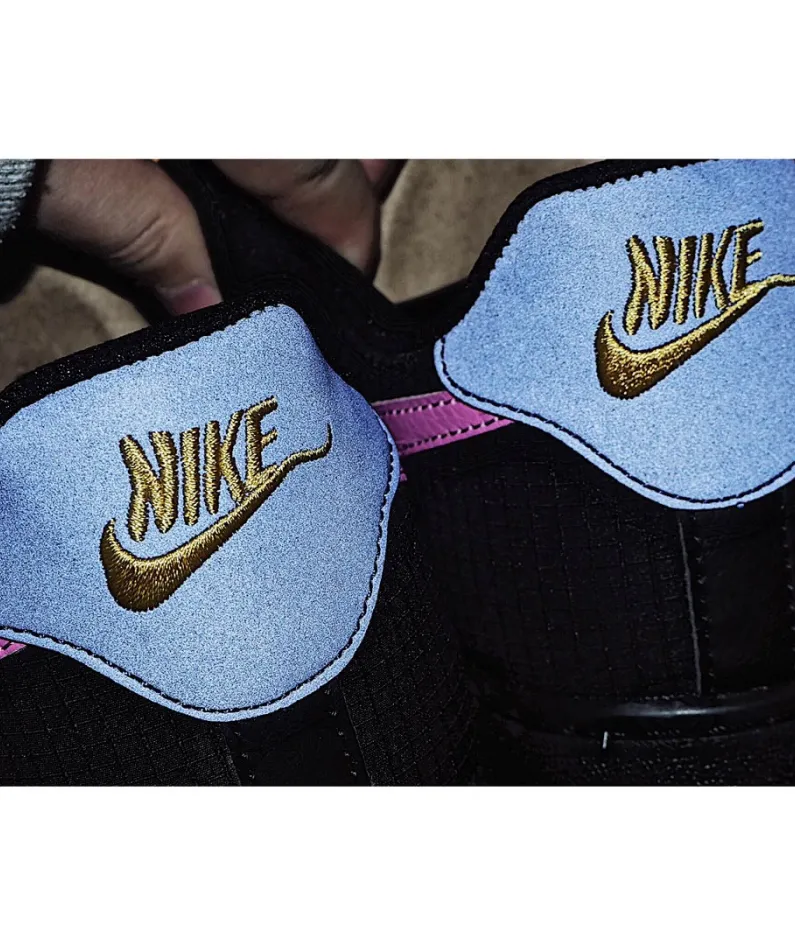 Nike Air Force 1 07 Black Powder Low Top 3M Reflective