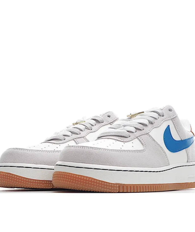 Nike Air Force107SEFirstUse Beige Blue Low Top