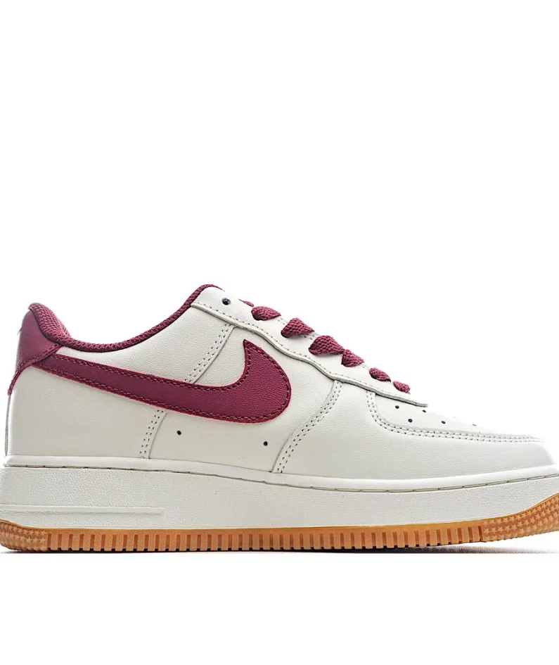 Nike Air Force 107 Beige Red Yellow