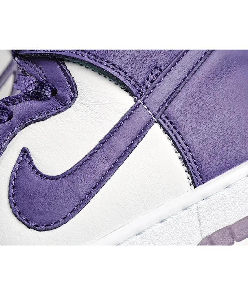 Nike Dunk High WMNS "Varsity Purple SB Sneakers High Top White Purple