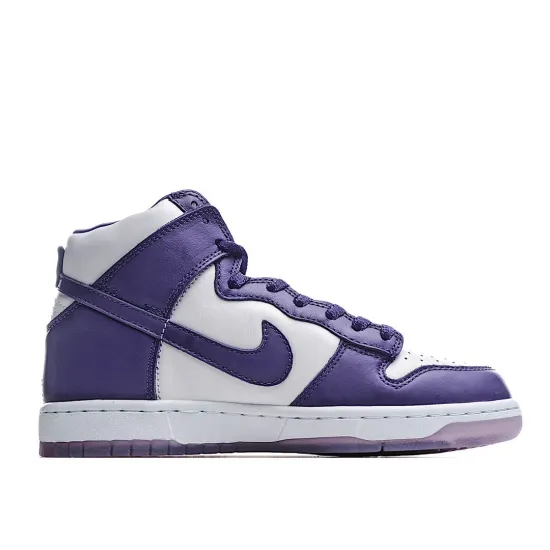 Nike Dunk High WMNS "Varsity Purple SB Sneakers High Top White Purple