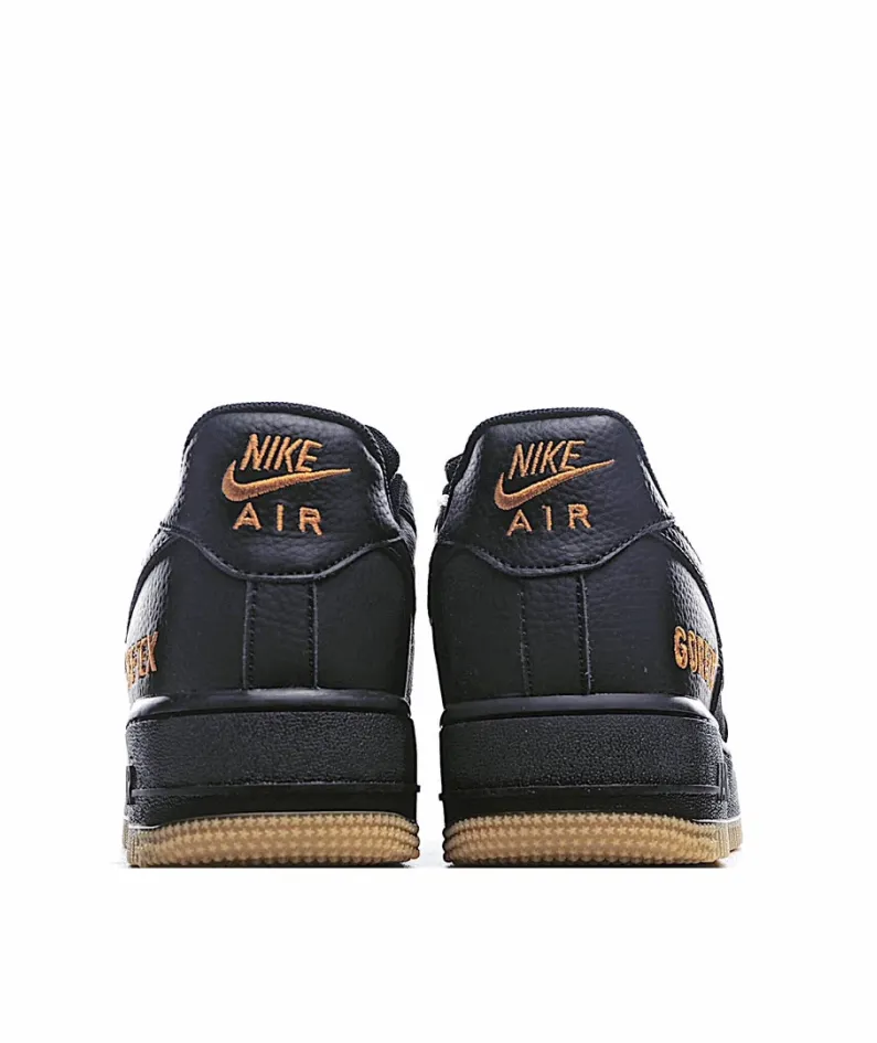 Nike Air Force 1 GORE-TEX Black Brown Beige Low Top