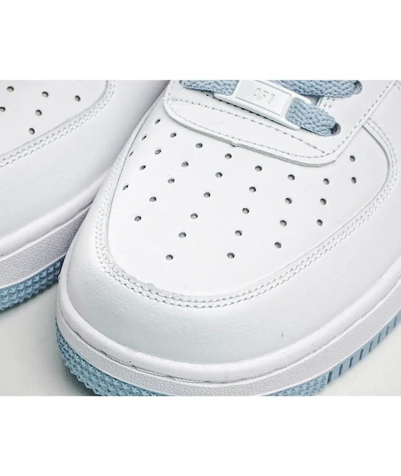 Nike Air Force 1 Low Low Top White Yellow Blue