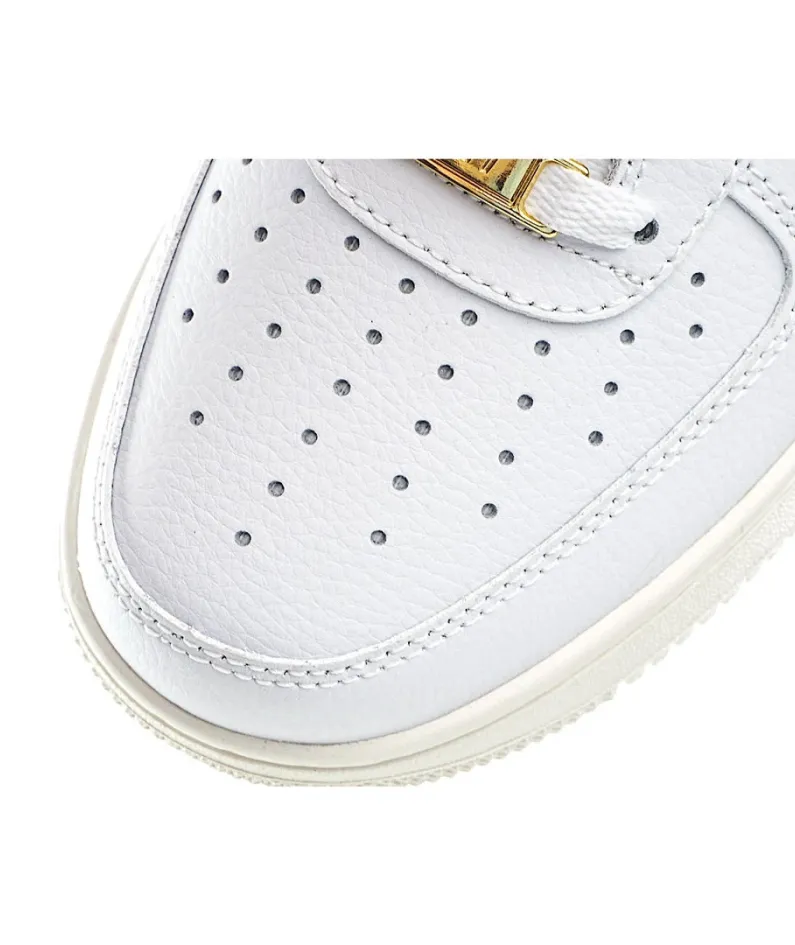 Nike Air Force 1 LV8 White and Green Reflective
