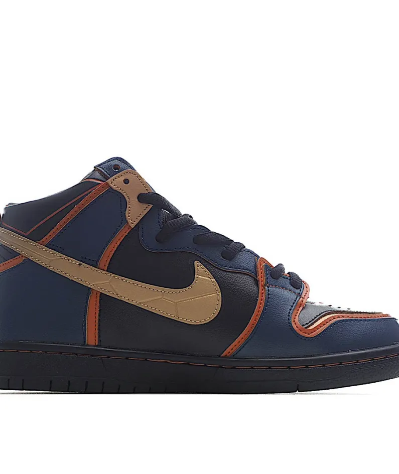 Gundam x Nike Dunk High Banshee Black & Blue
