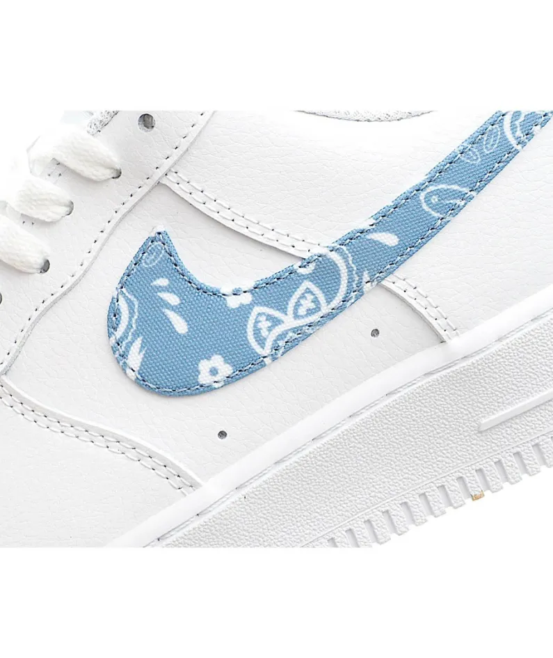 Nike Air Force 1 White and Blue