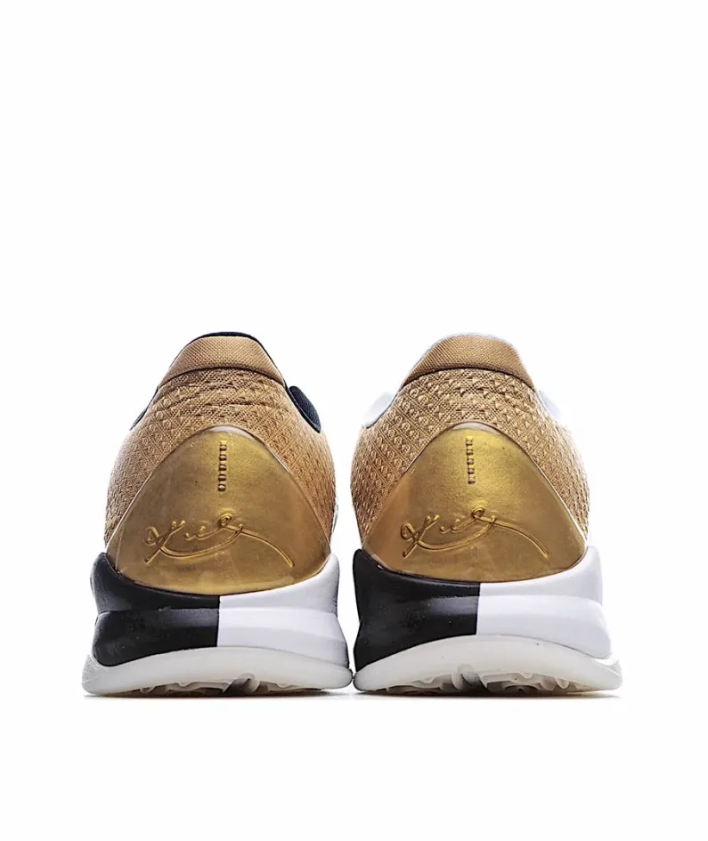 Nike Nike Zoom Kobe ProtroBig Stage Parade low-top basketball shoes black and white gold