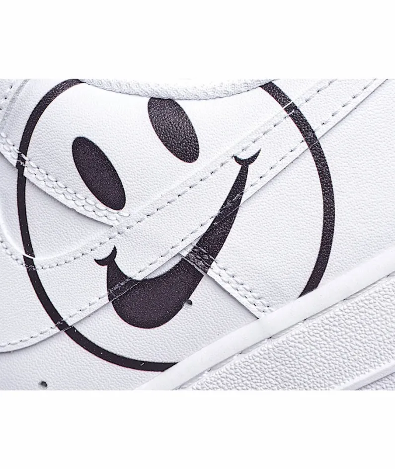 Nike Air Force 1 Mid Black and White Low Top