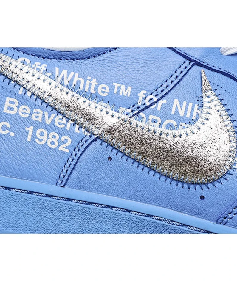 Nike OFF-WHITE X Air Force 1“MCA” 蓝 