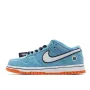 Nike WE CLUB 58 x Nk SB Dunk Low Pro Club 58 Gulf Low Top Sneakers