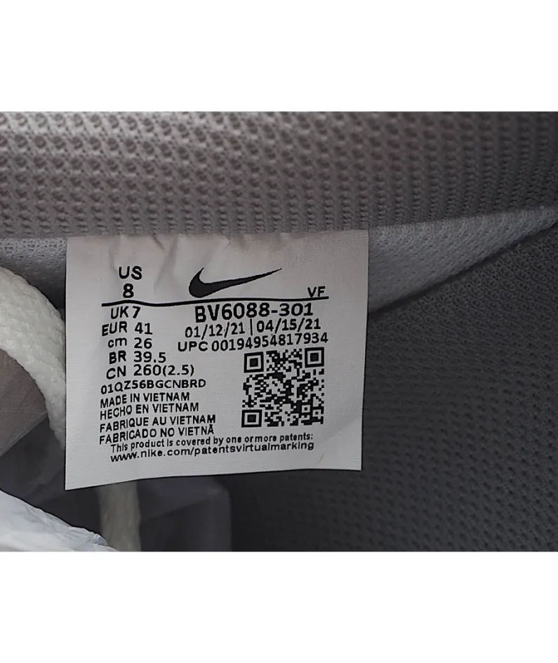 Nike Air Force 1 Low White and Grey Sneakers