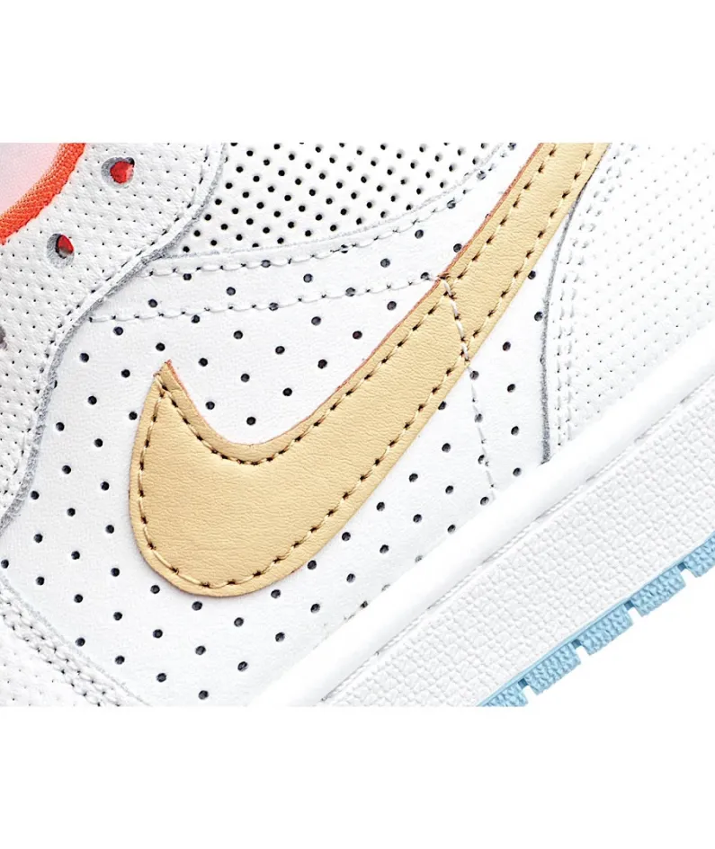 Wmns Air Jordan 1 Low SE 'White Sesame'