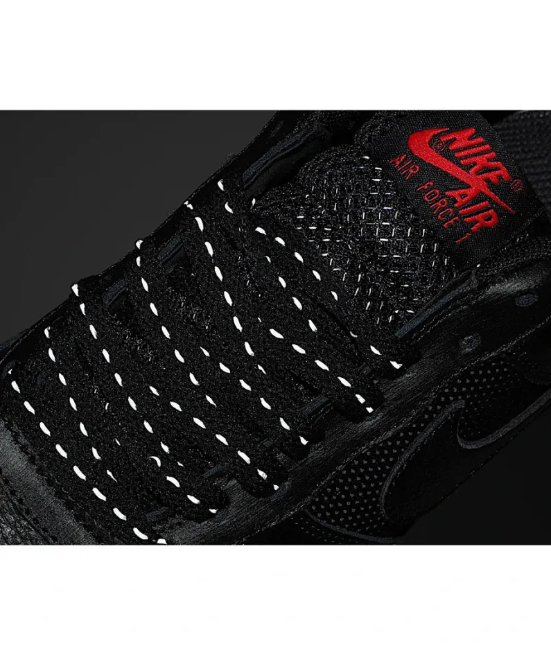 Nike Air Force1 Black Red