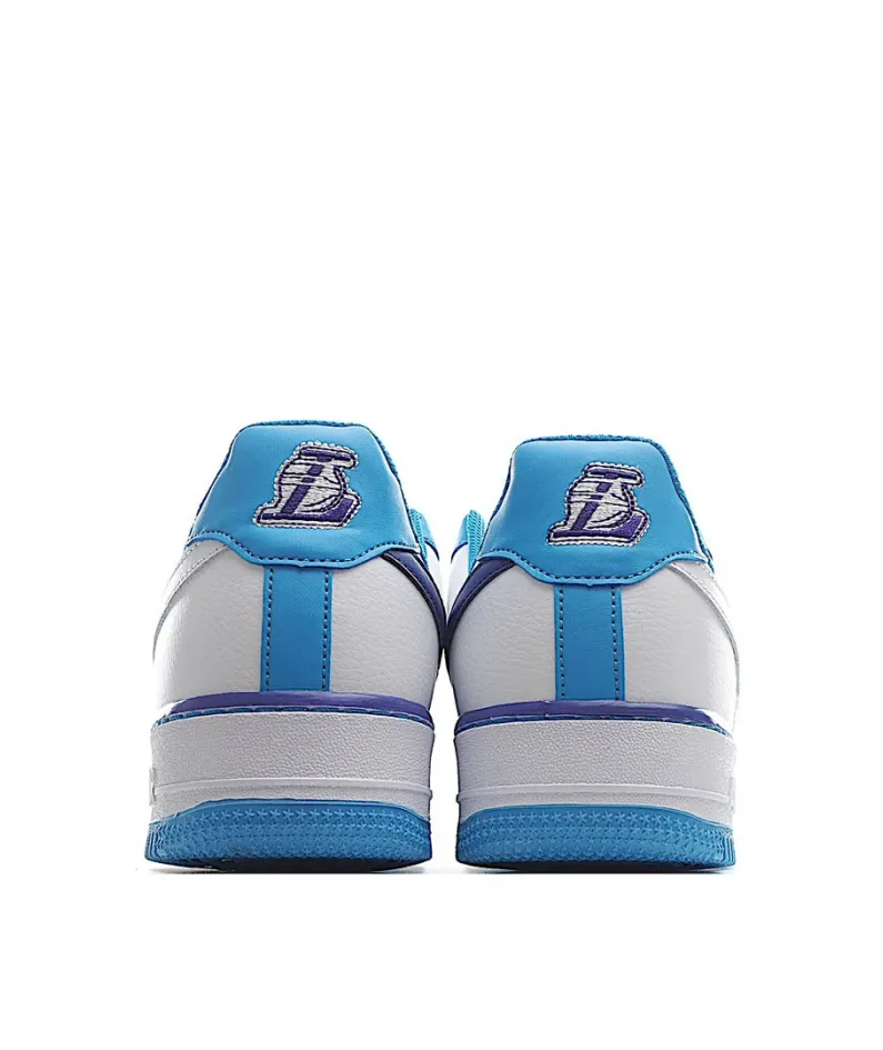 Nike Air Force 107 Low White Blue Purple Low Top