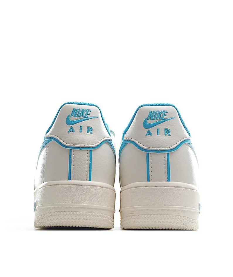 NikeAir Force 1 07 Low Beige Blue Low Top