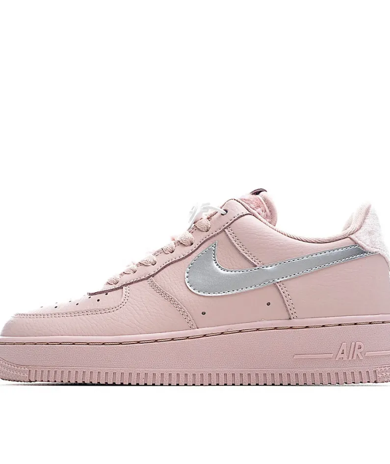 Nike Air Force 1 Pink Silver Hook