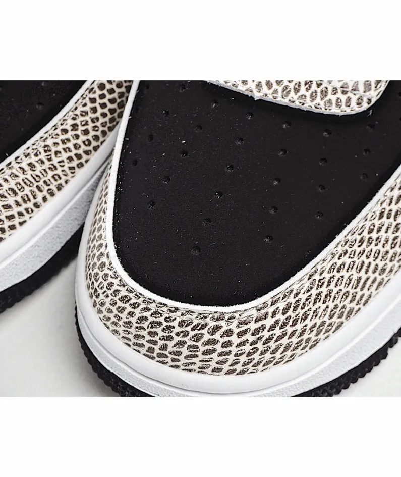 Nike Air Force 1 Low CocoaSnake Returning February Black Snake Print