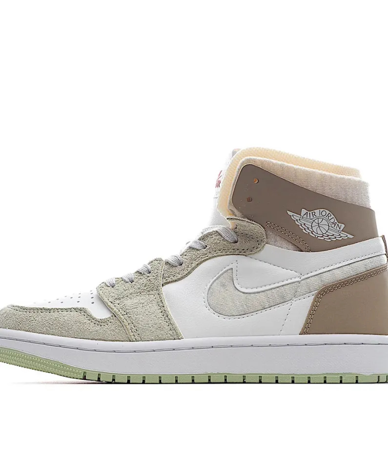 Wmns Air Jordan 1 High Zoom Comfort 'Olive Aura'