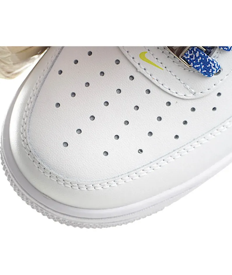 Nike Air Force 1 White Green Blue