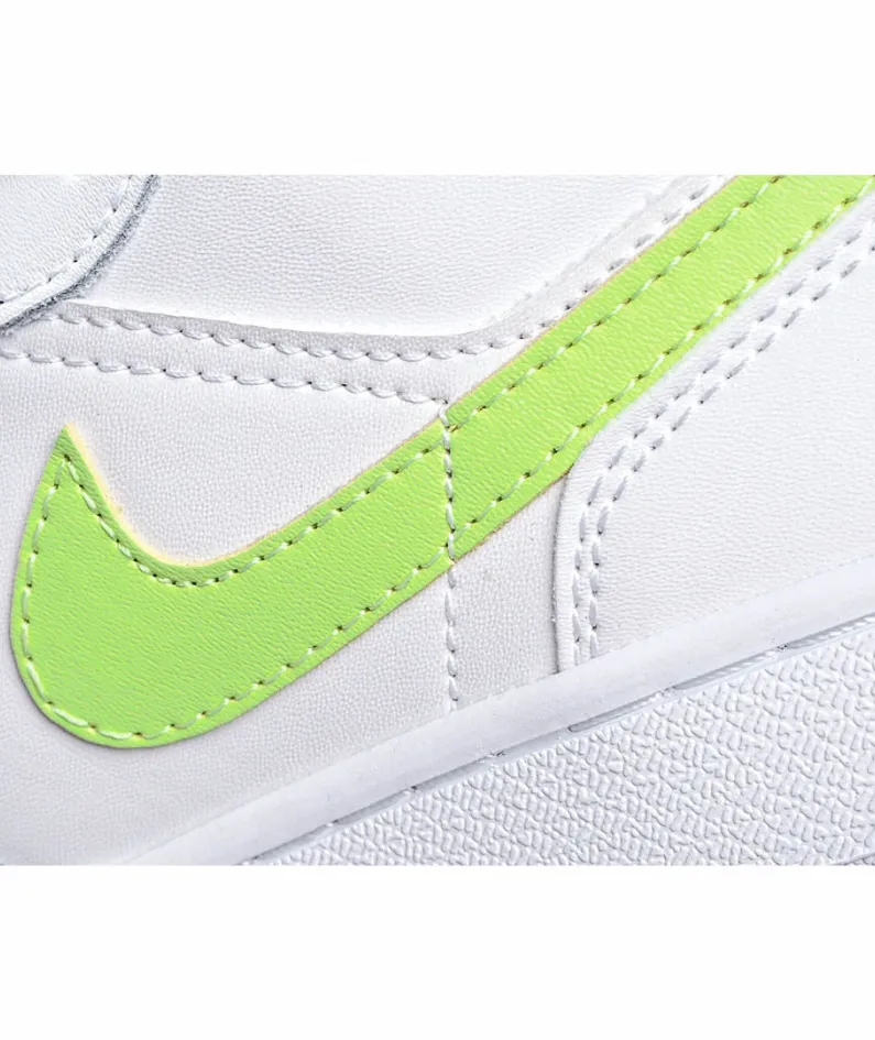Nike Air Jordan 1 LowWhite/NeonAJ1 Low Top Classic Retro Culture Casual Sports Basketball Shoes
