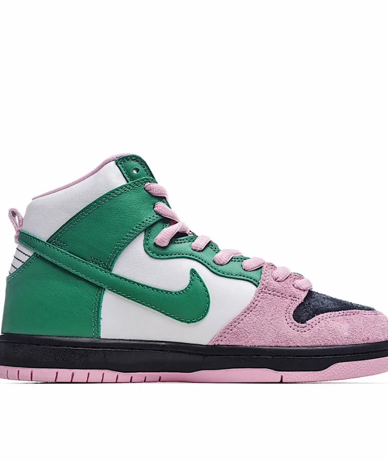 Nike SB Dunk High "Invert Celtics Black"