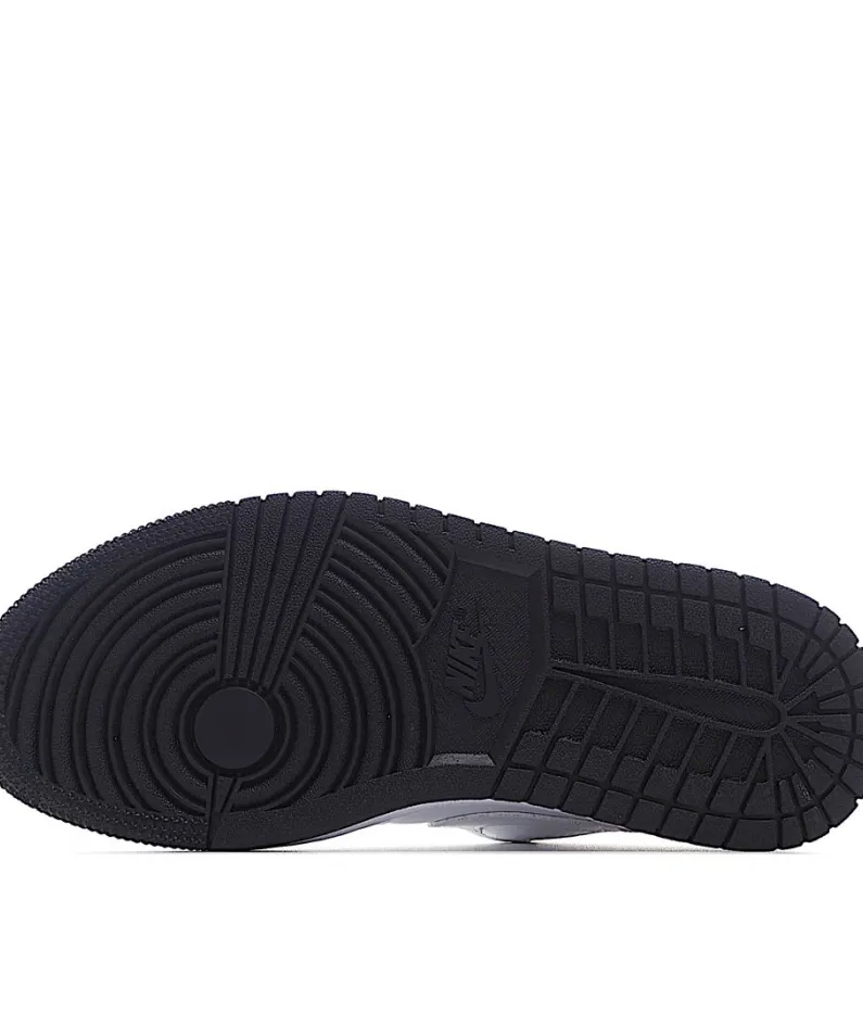 Air Jordan 1 Low Low Top Retro Culture Basketball Shoes White Black Powder
