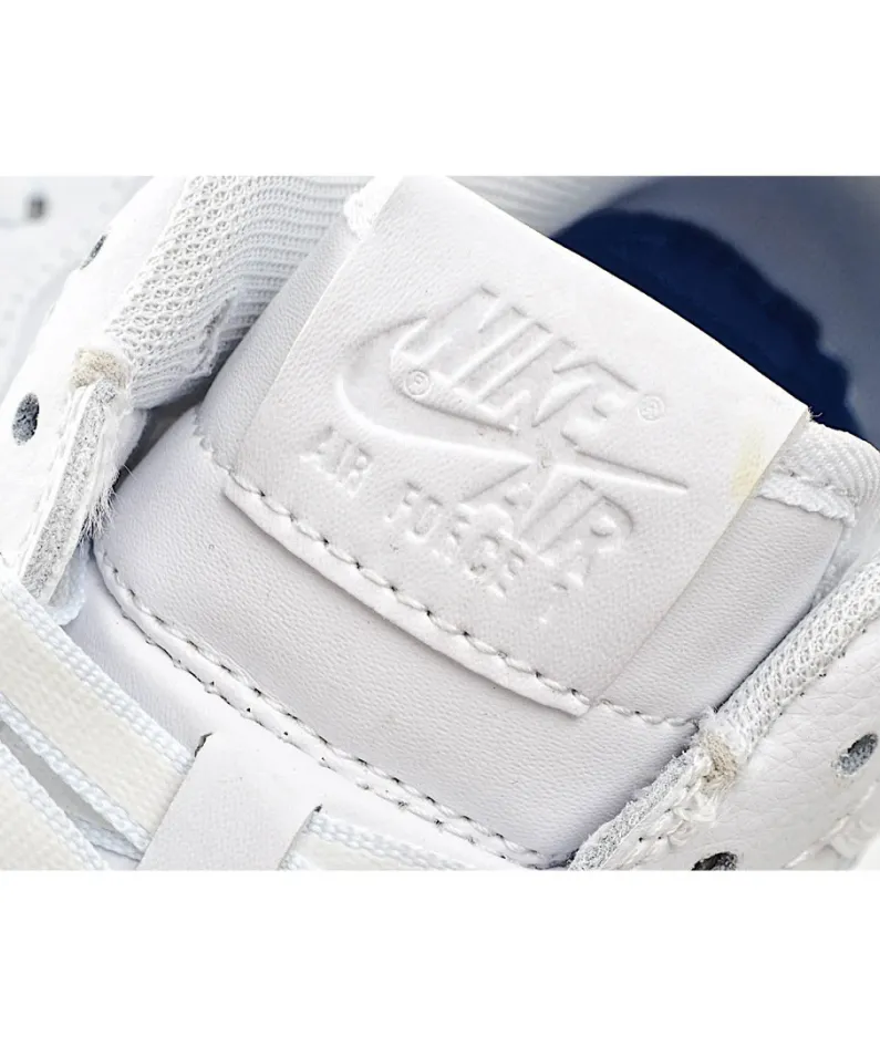 Fragment Design x Nike Air Force 1 Low White and Blue Low Top 3M Reflective