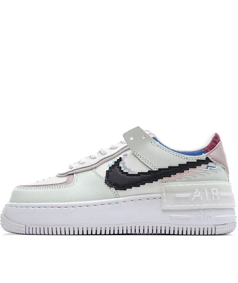 Nike Air Force 1 Shadow White Green