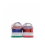 Nike Dunk Low Sunset PulseSB Sneakers Blue Pink Silver Green Red