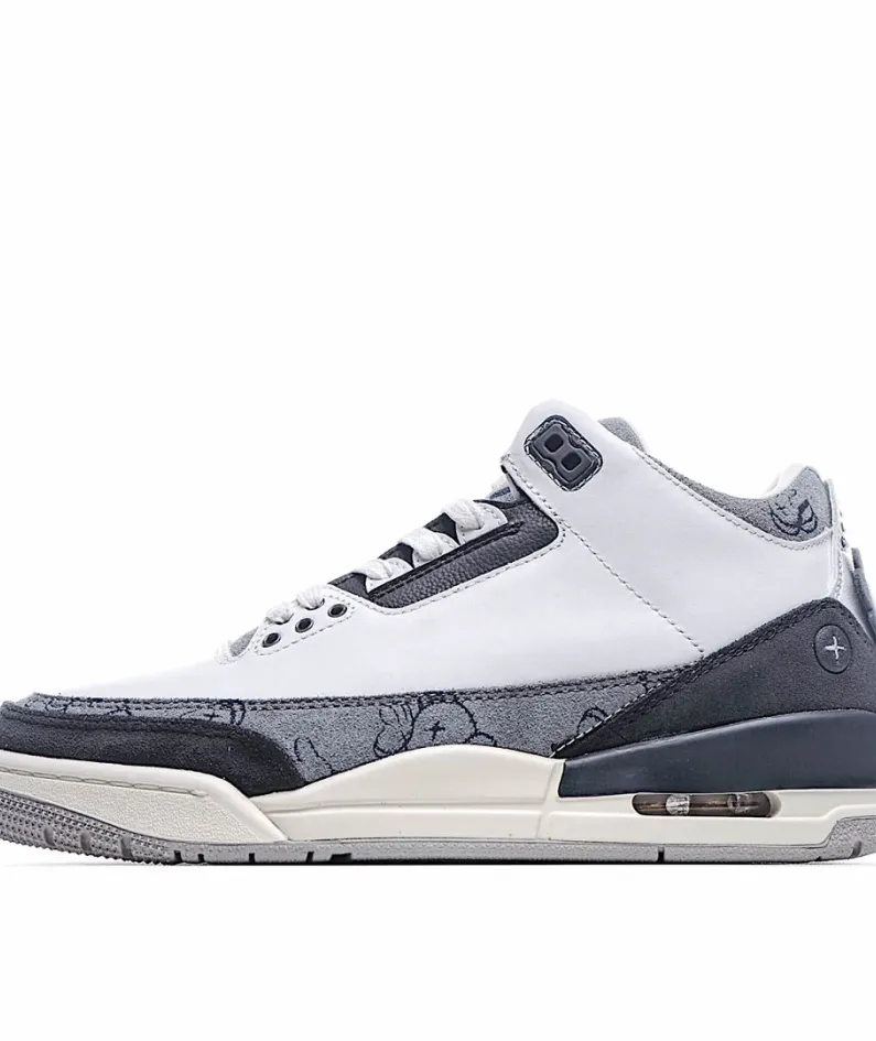 KAWS x Air Jordan 3 BespokeIND Customization