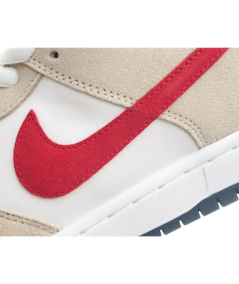 Nike SB Dunk Low RPO "CRIMSON Low Top Sneakers Rice White Red 304292-161
