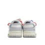 Nike SB Dunk OFF-WHITE Grey Red Blue