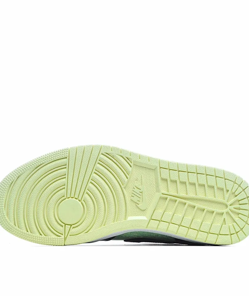 Wmns Air Jordan 1 Mid SE 'Black Barely Volt'