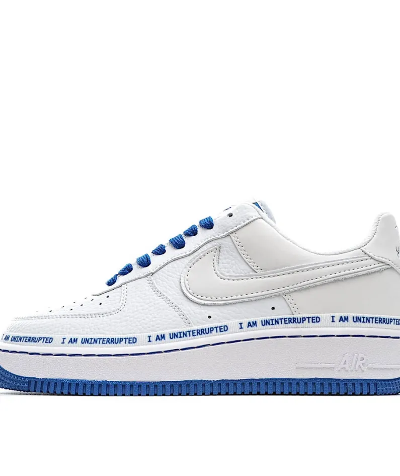 Nike Air Force 1107 More Than QS Blue and White