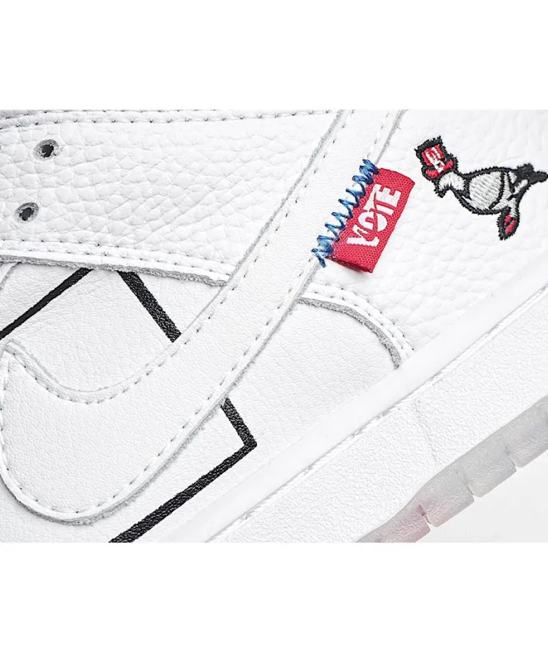 Nike Dunk SB Low White Pigeon Low Top Sneakers