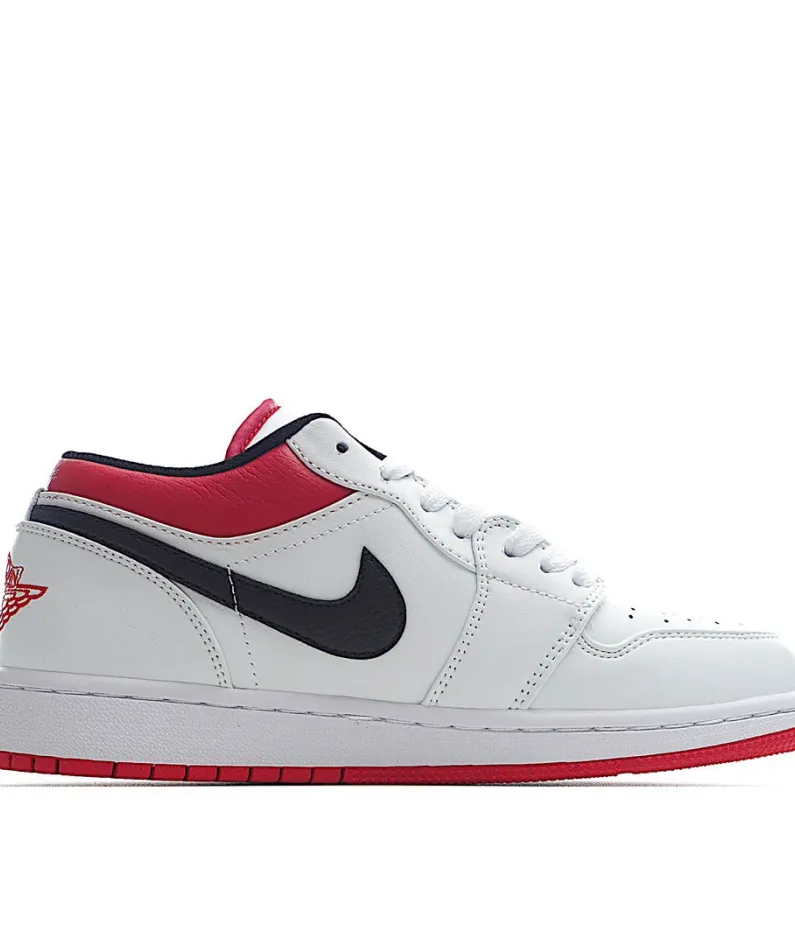Air Jordan 1 Low 'White University Red'